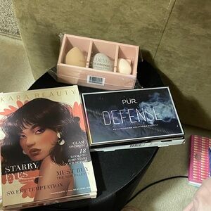 Pur  pallet Kara pallet and Luxie sponges all BNIB